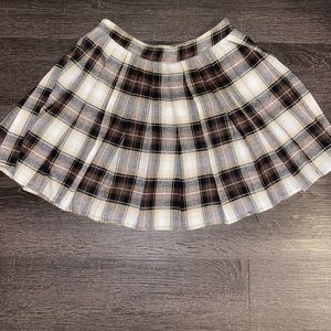 Plaid skirt
